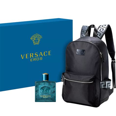 versace eros set bag|Versace Eros perfume gift set.